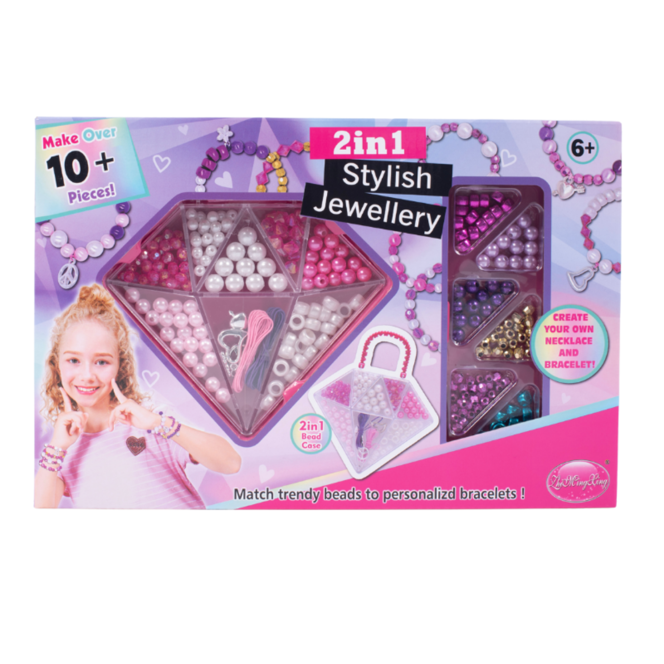 Cajita de chaquiras diamond