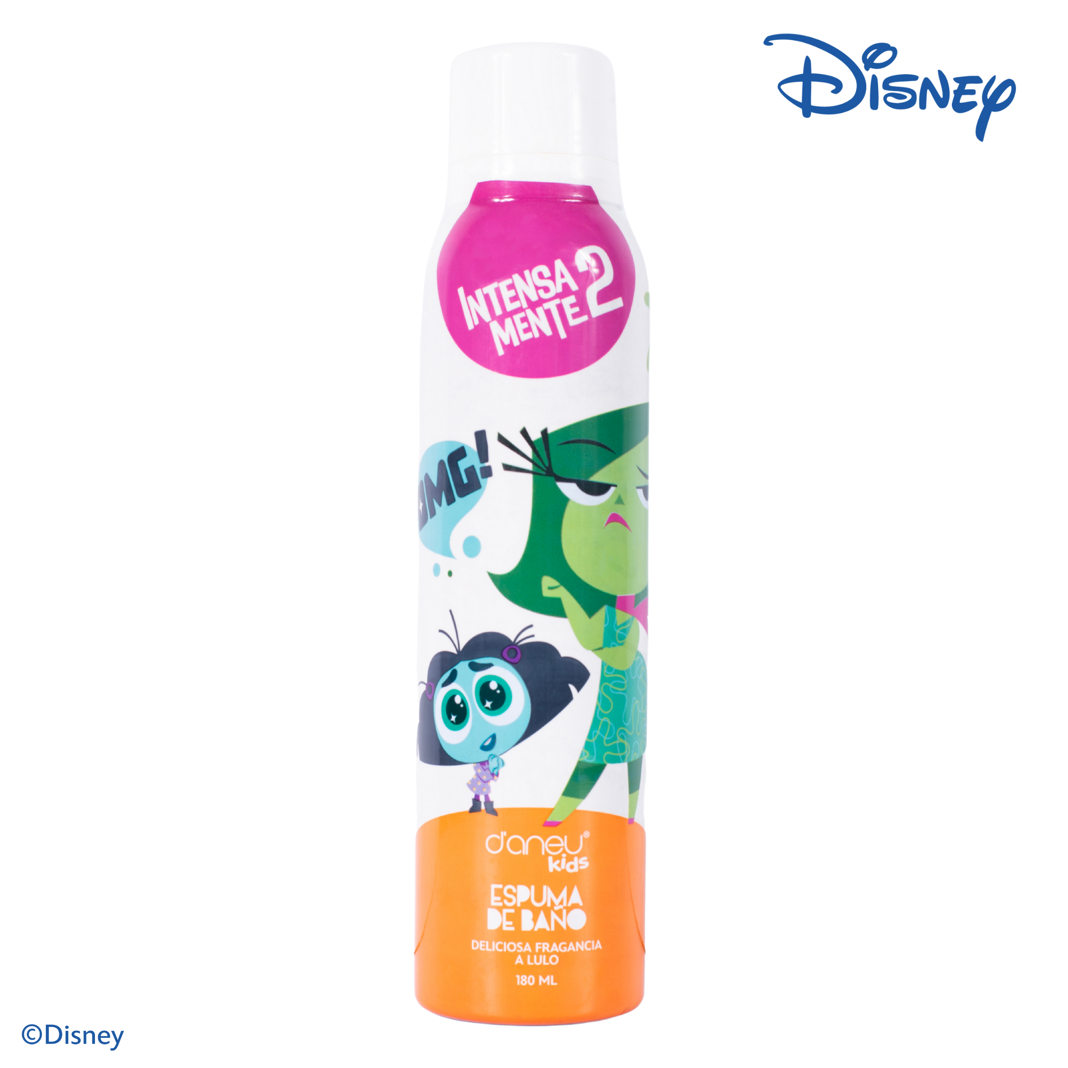 Espuma de baño lulo pixar intensamente 2