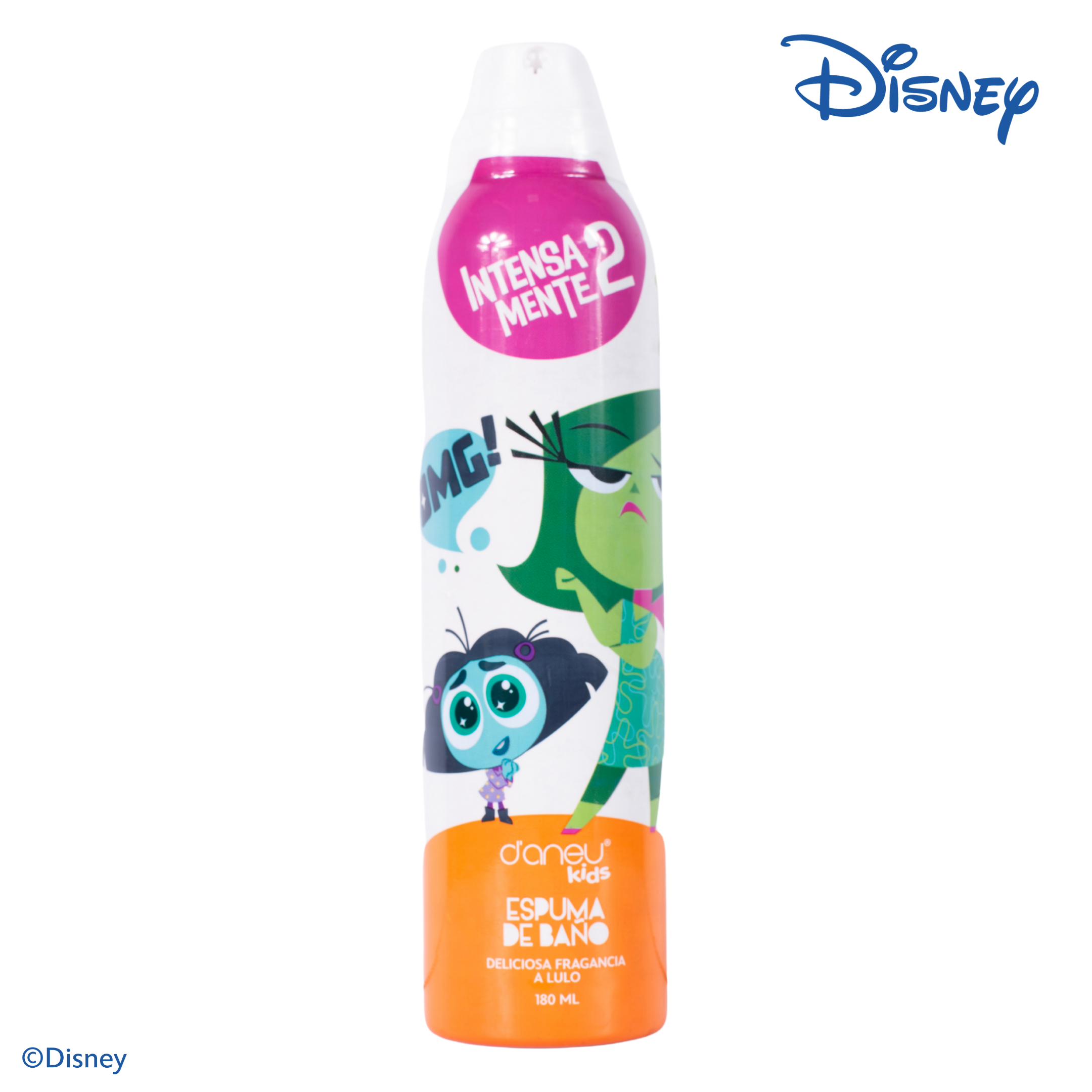 Espuma de baño lulo pixar intensamente 2