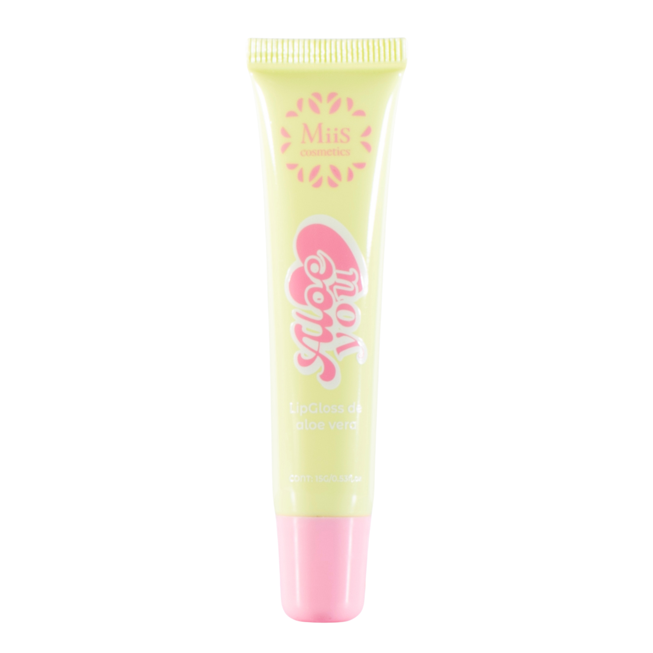 Lip gloss de aloe vera