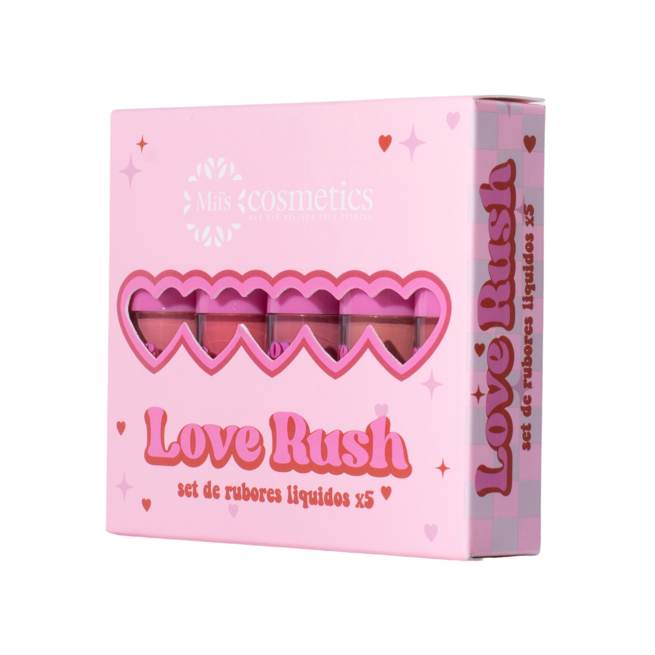 Set de rubores líquidos x 5