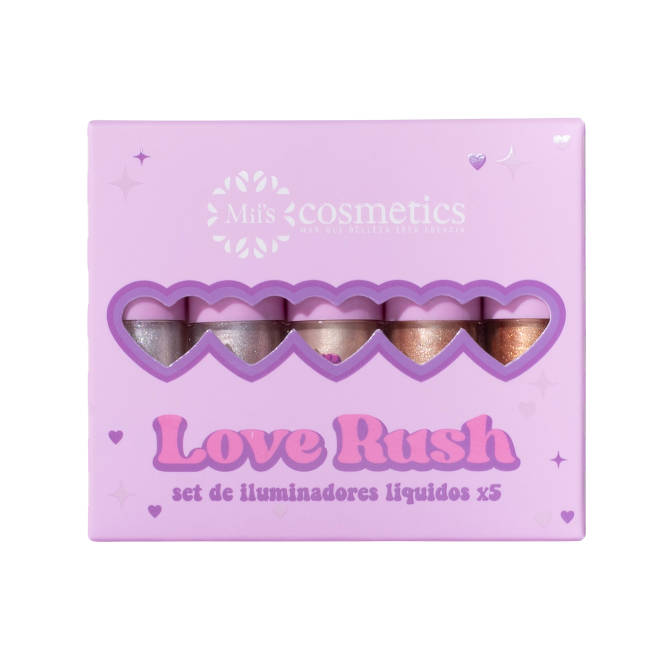 Set de iluminadores líquidos x 5