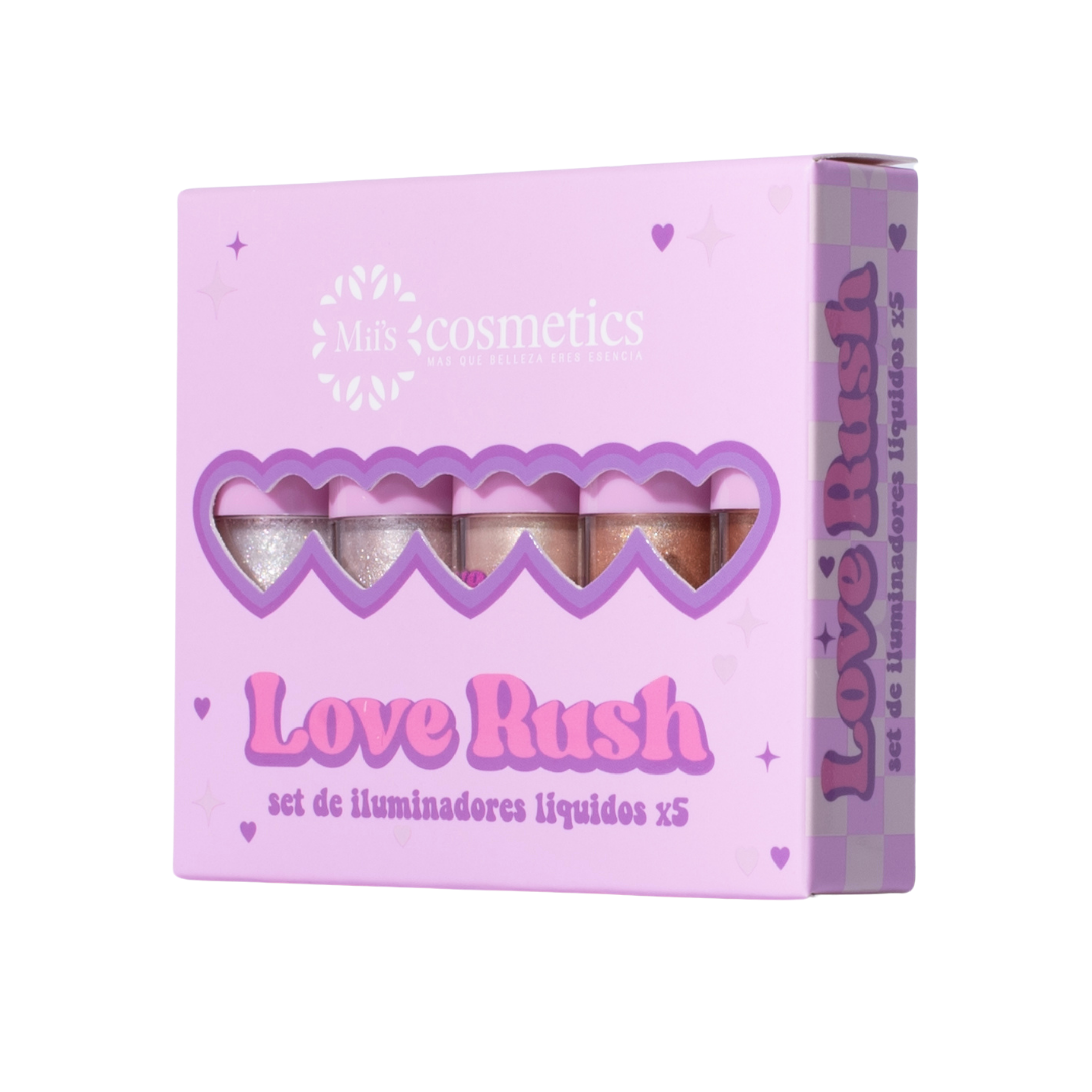 Set de iluminadores líquidos x 5