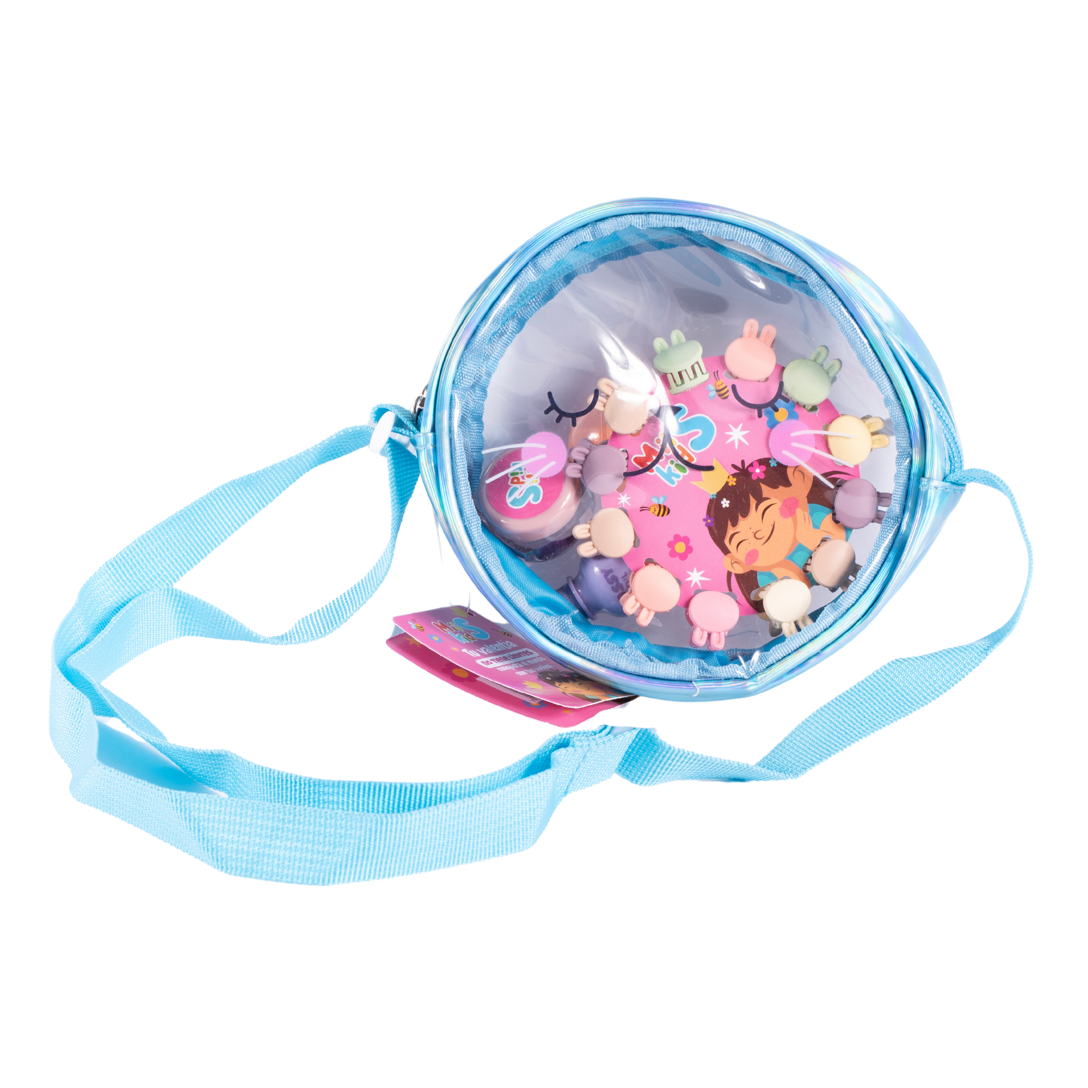 Bolsito make up azul