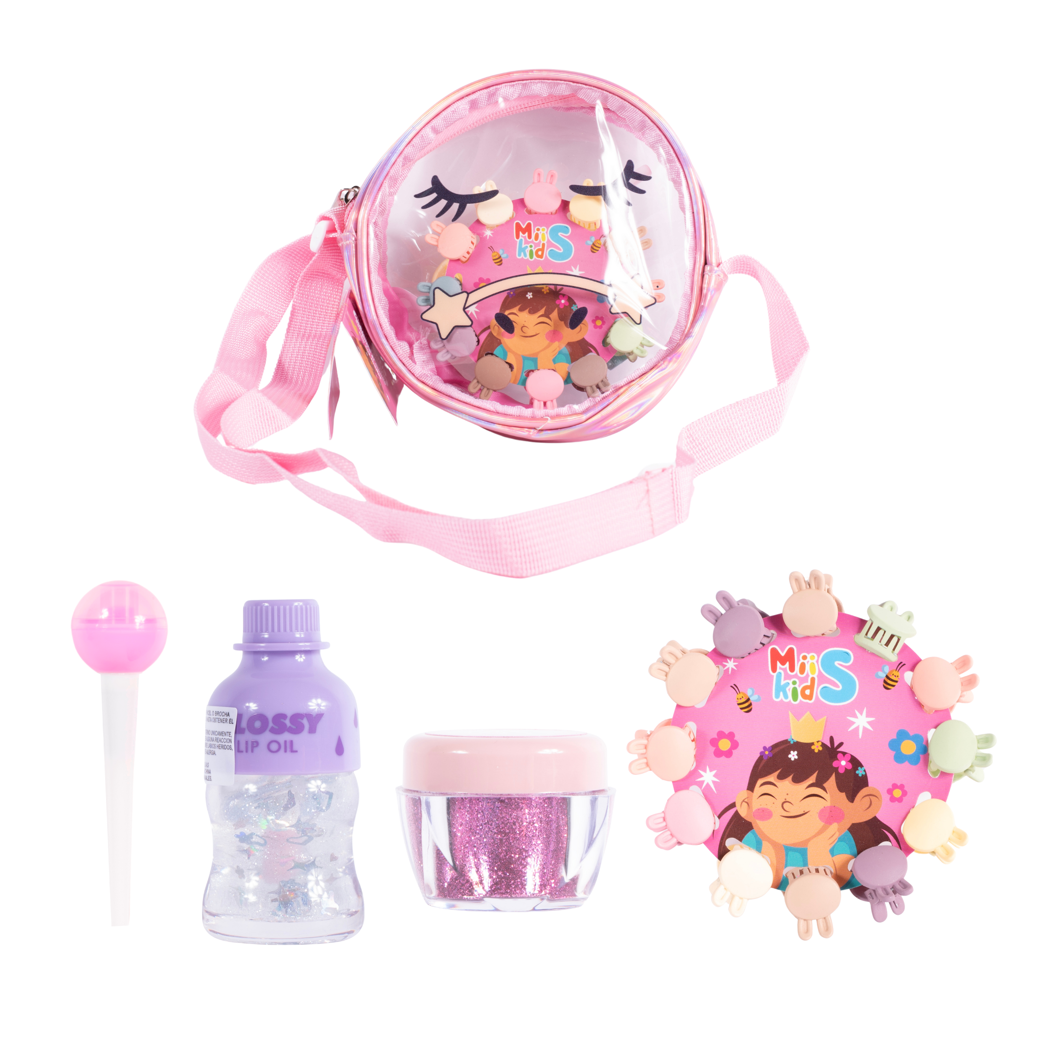 Bolsito make up rosado