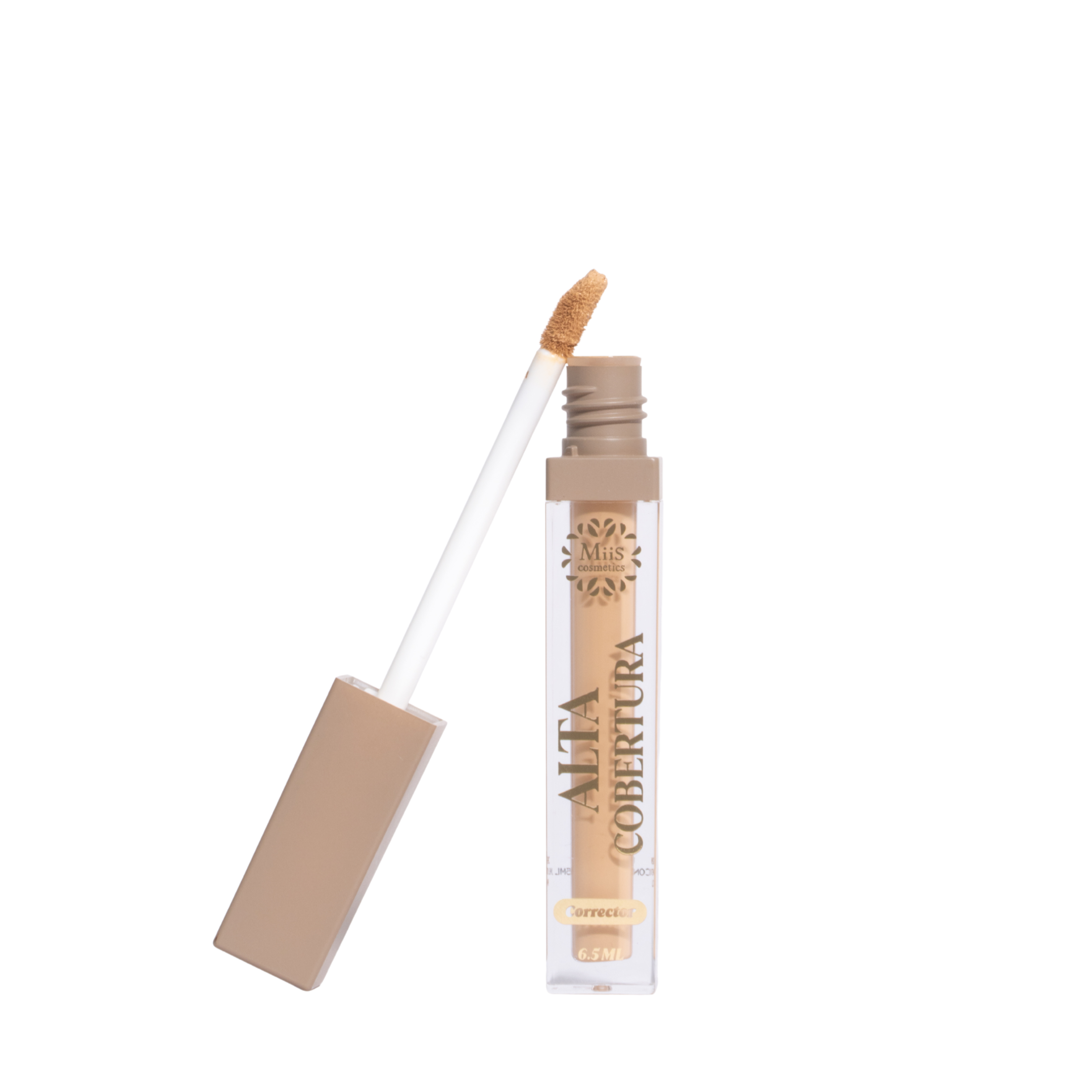 Corrector de alta cobertura