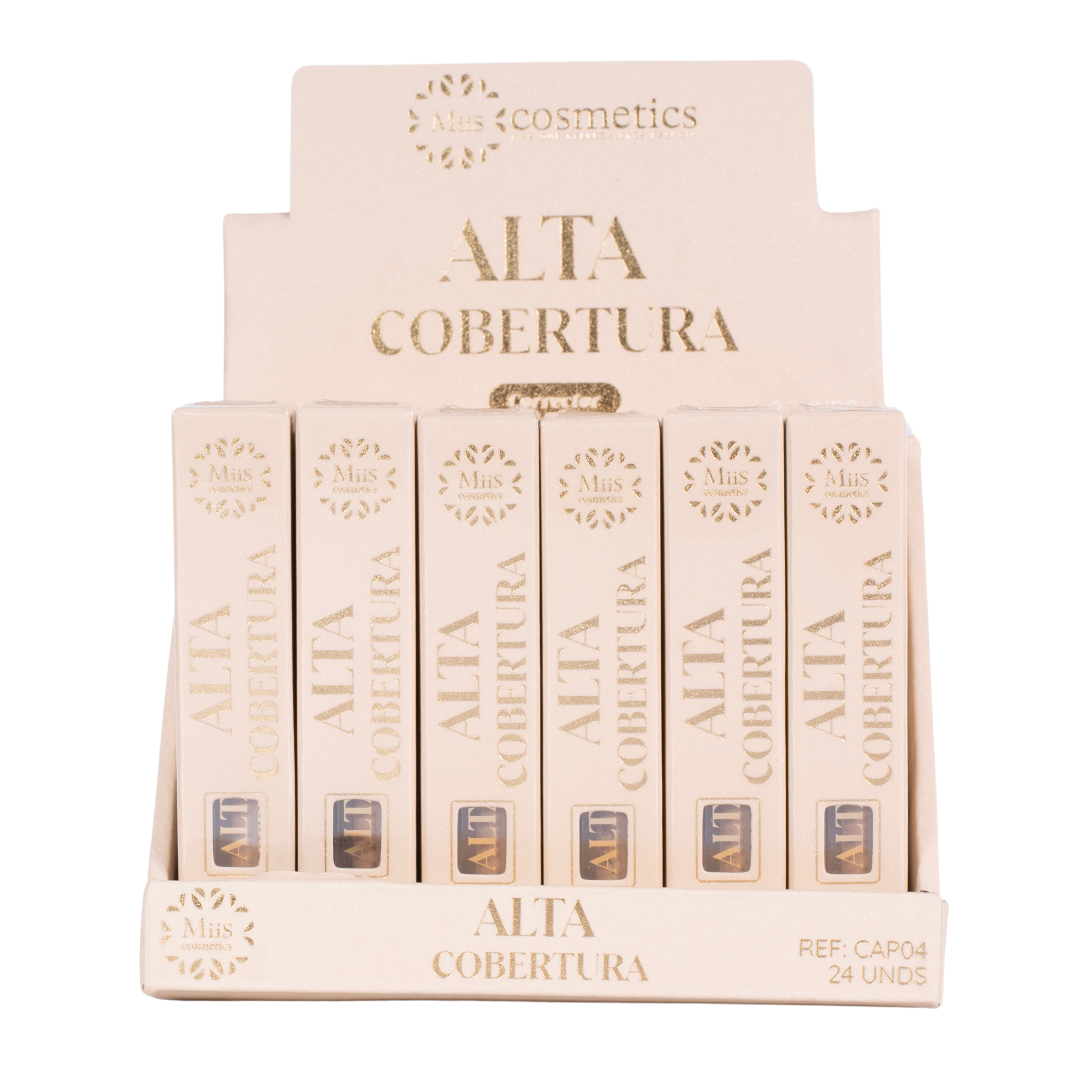 Corrector de alta cobertura