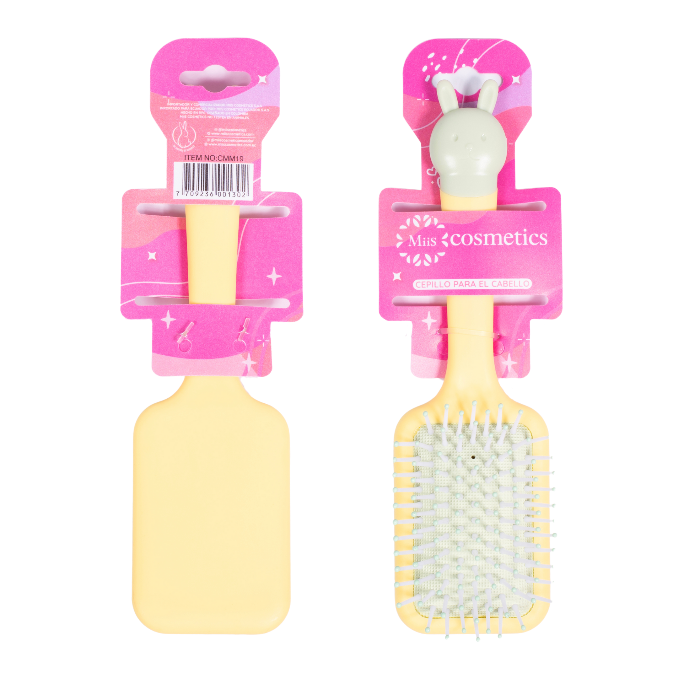 Cepillo para cabello animalitos