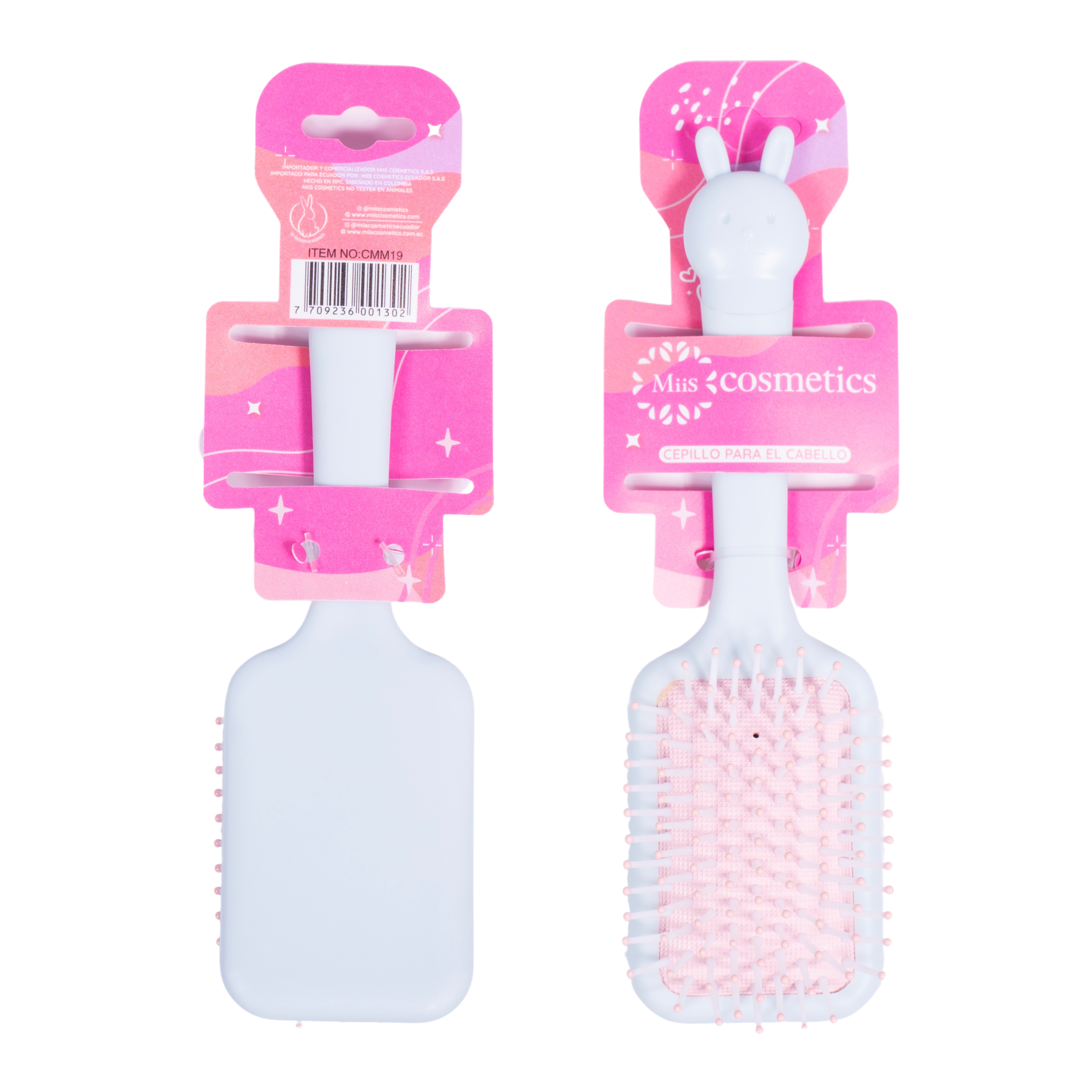 Cepillo para cabello animalitos