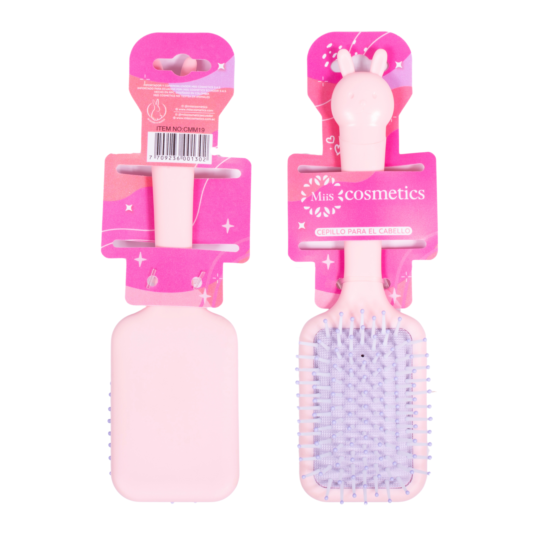 Cepillo para cabello animalitos