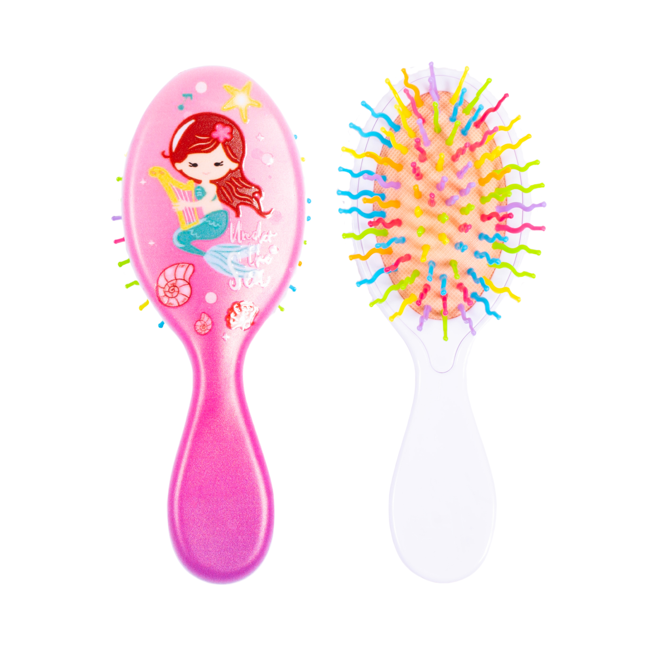 Set de cepillo y espejo sirena