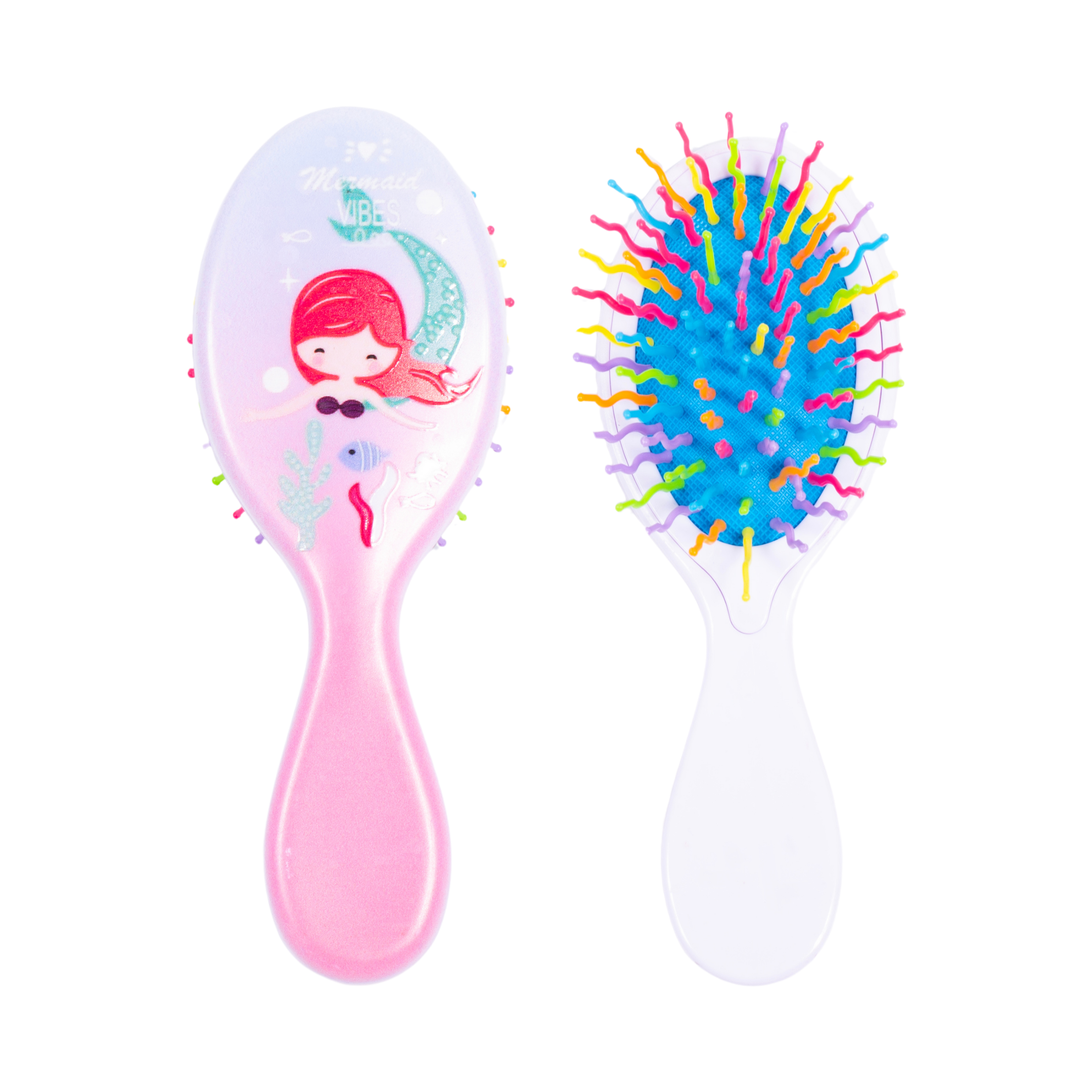 Set de cepillo y espejo sirenita