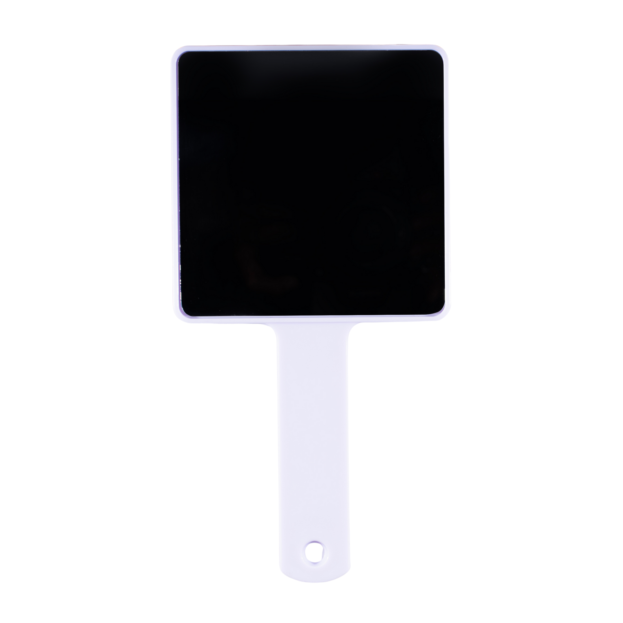 Espejo de mano cuadrado