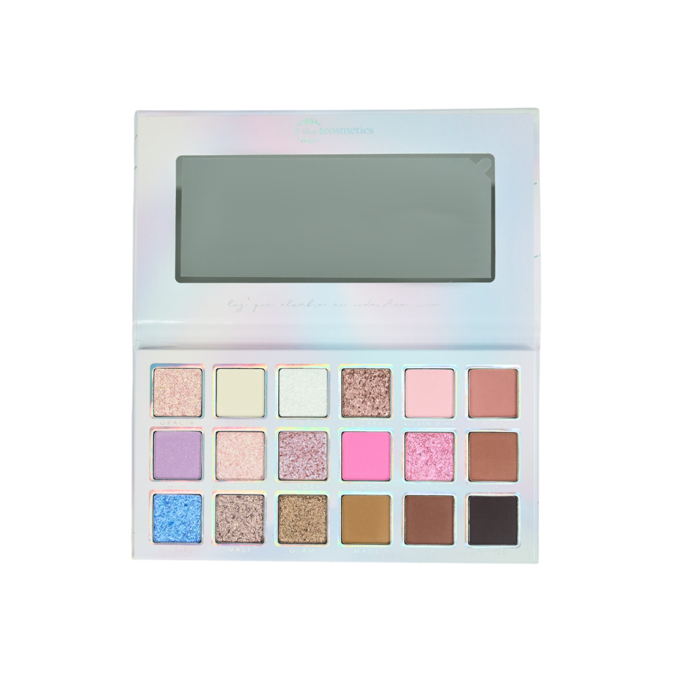 Paleta de sombras y pigmentos luna by estefa gómez