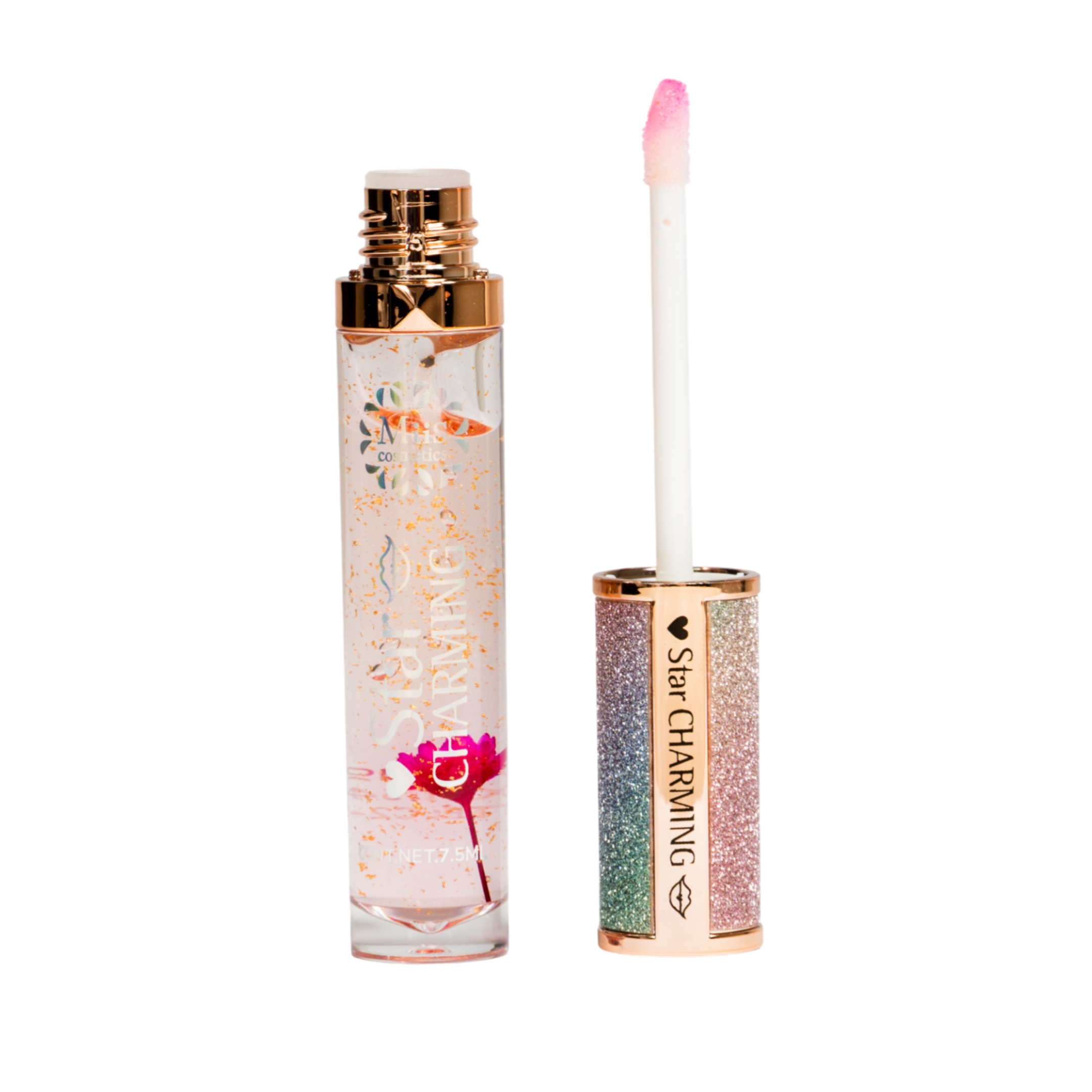 Lip gloss mágico flor