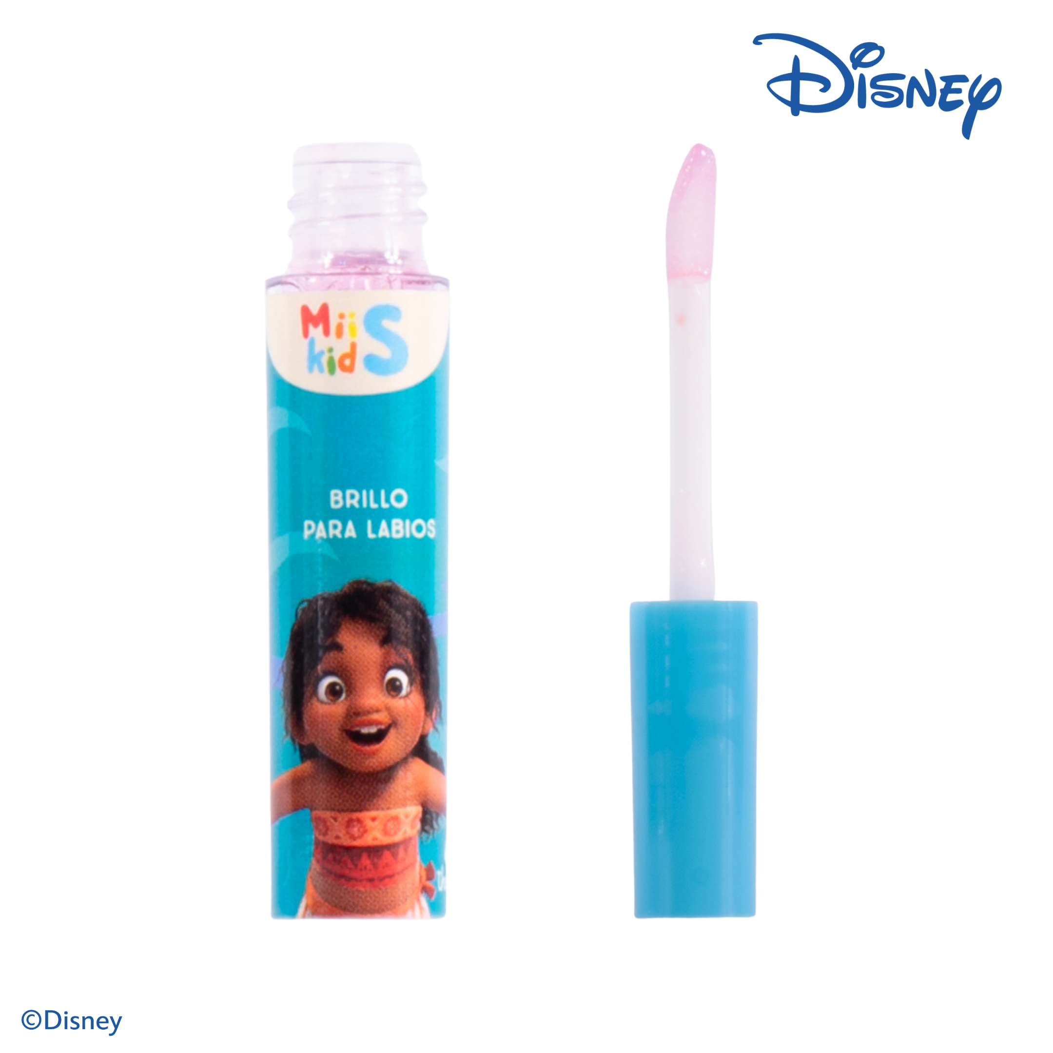 Set de maquillaje + cepillo Moana x 5 piezas
