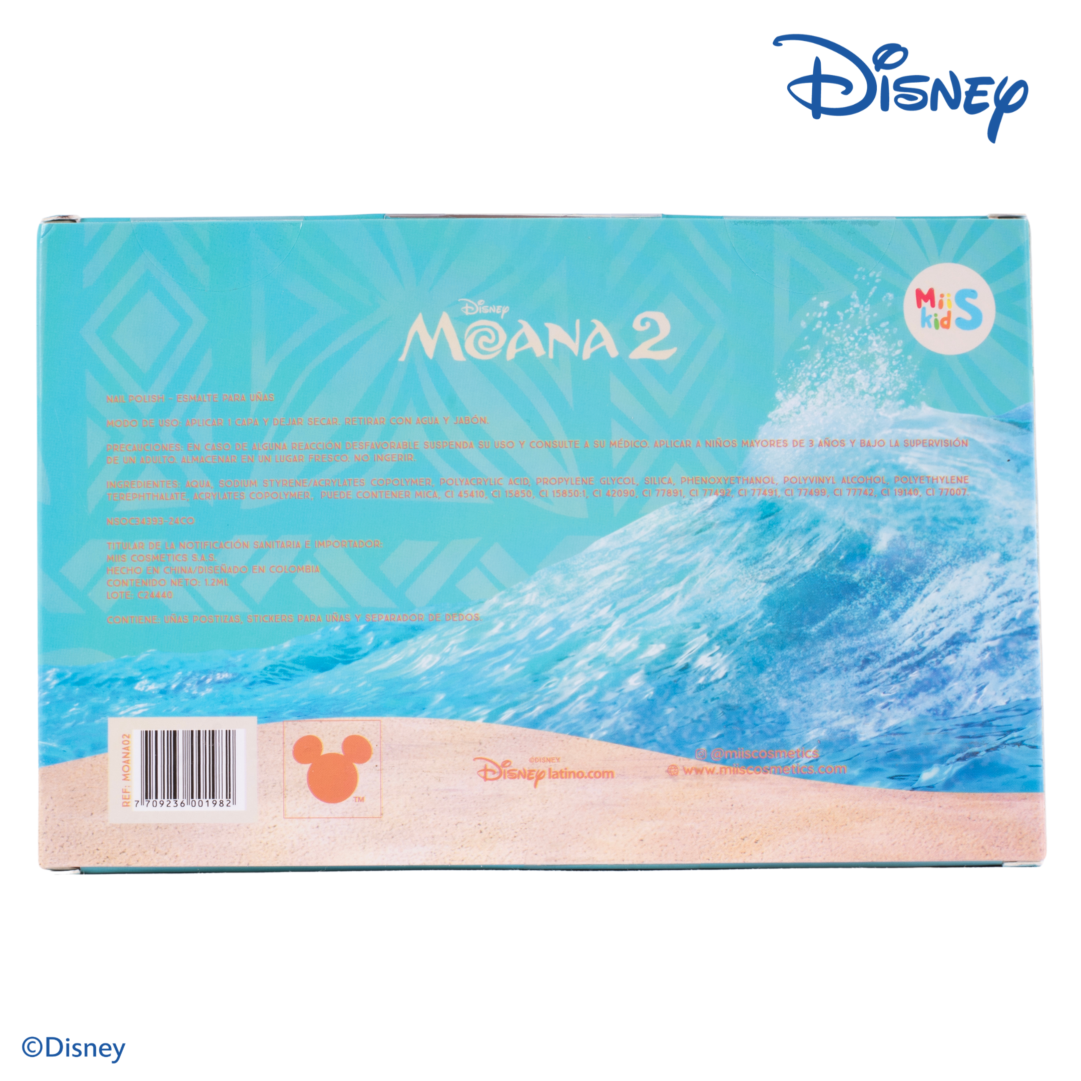 Set de esmaltes Moana