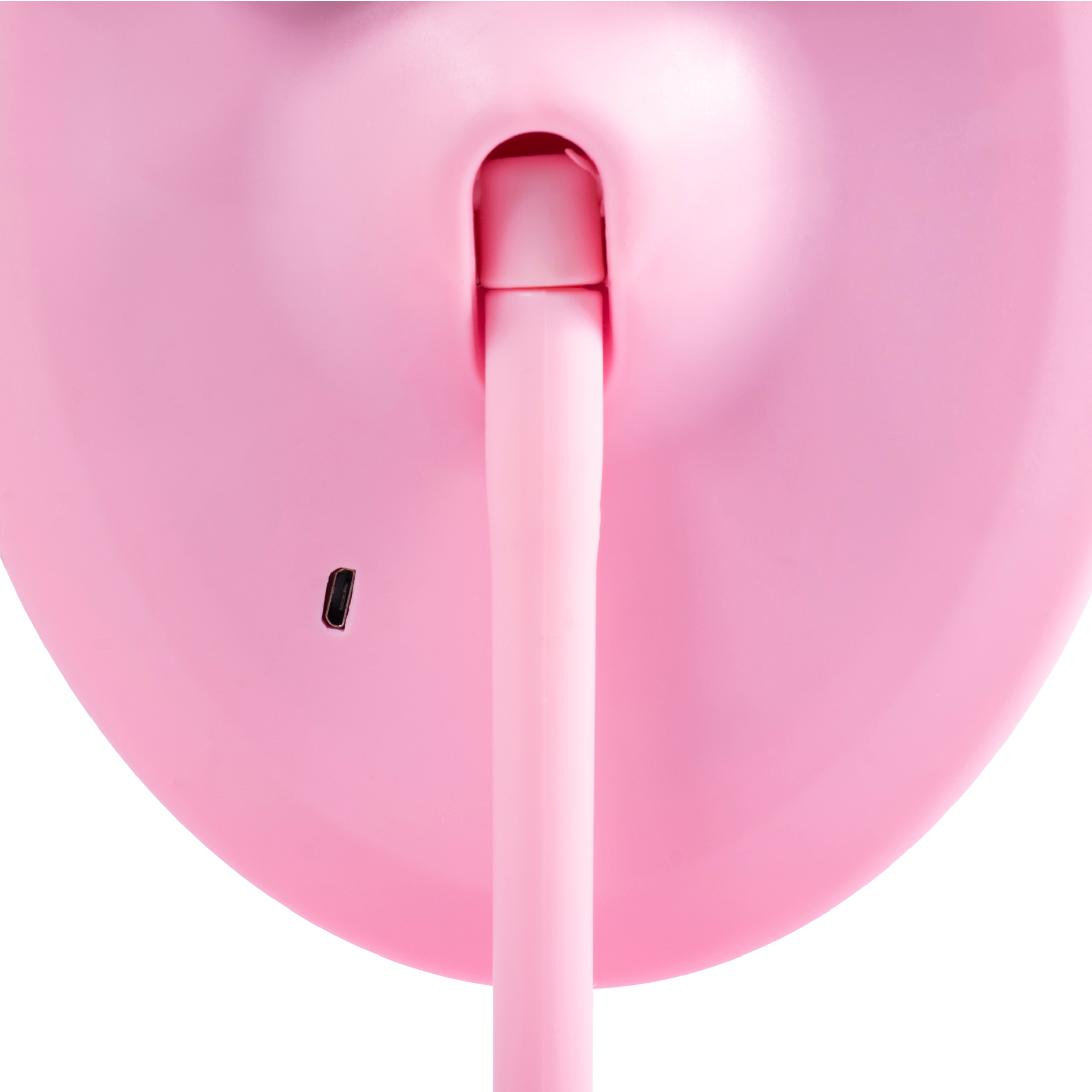 Espejo rosa base con luz led