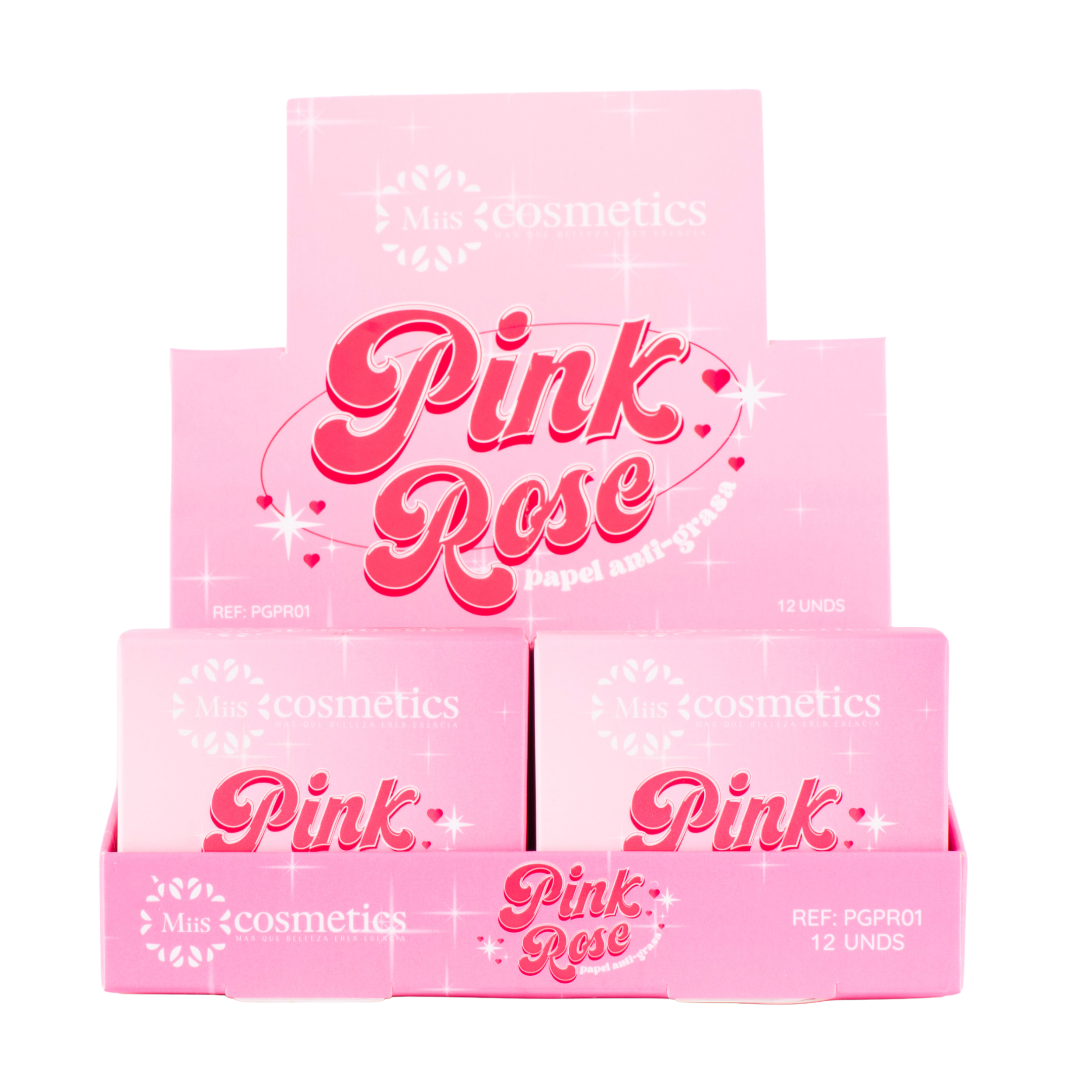 Papel antigrasa pink rose