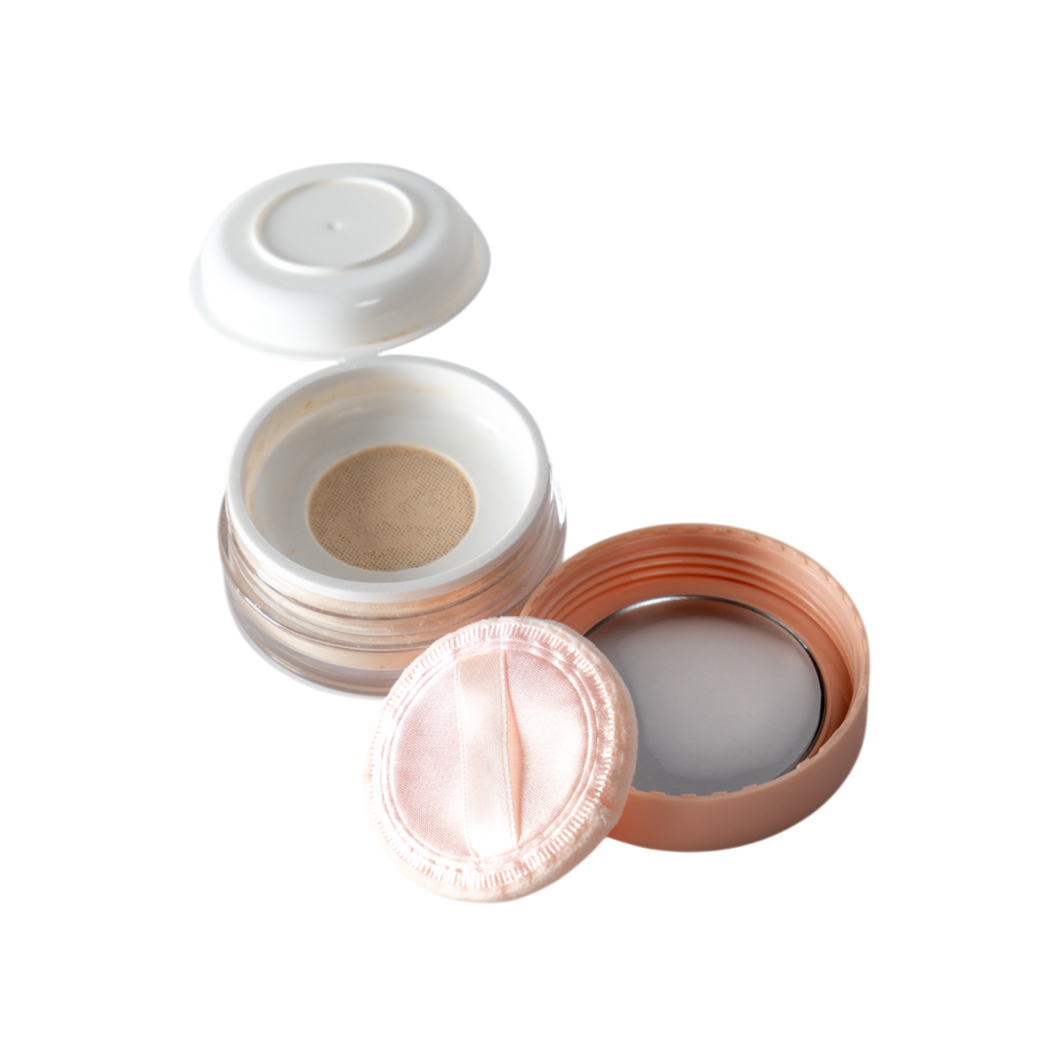 Polvo suelto traslucido