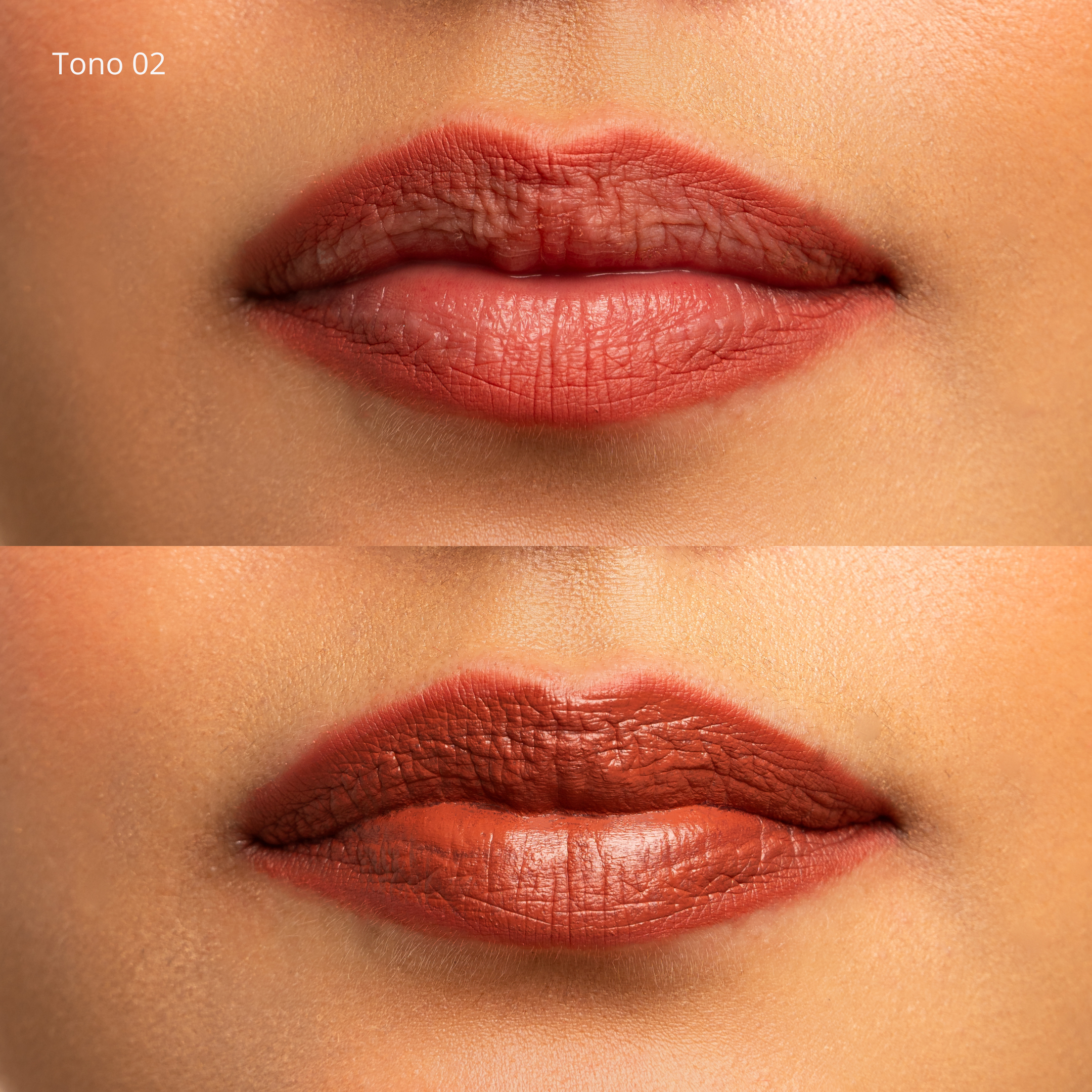 Labial líquido y lápiz delineador