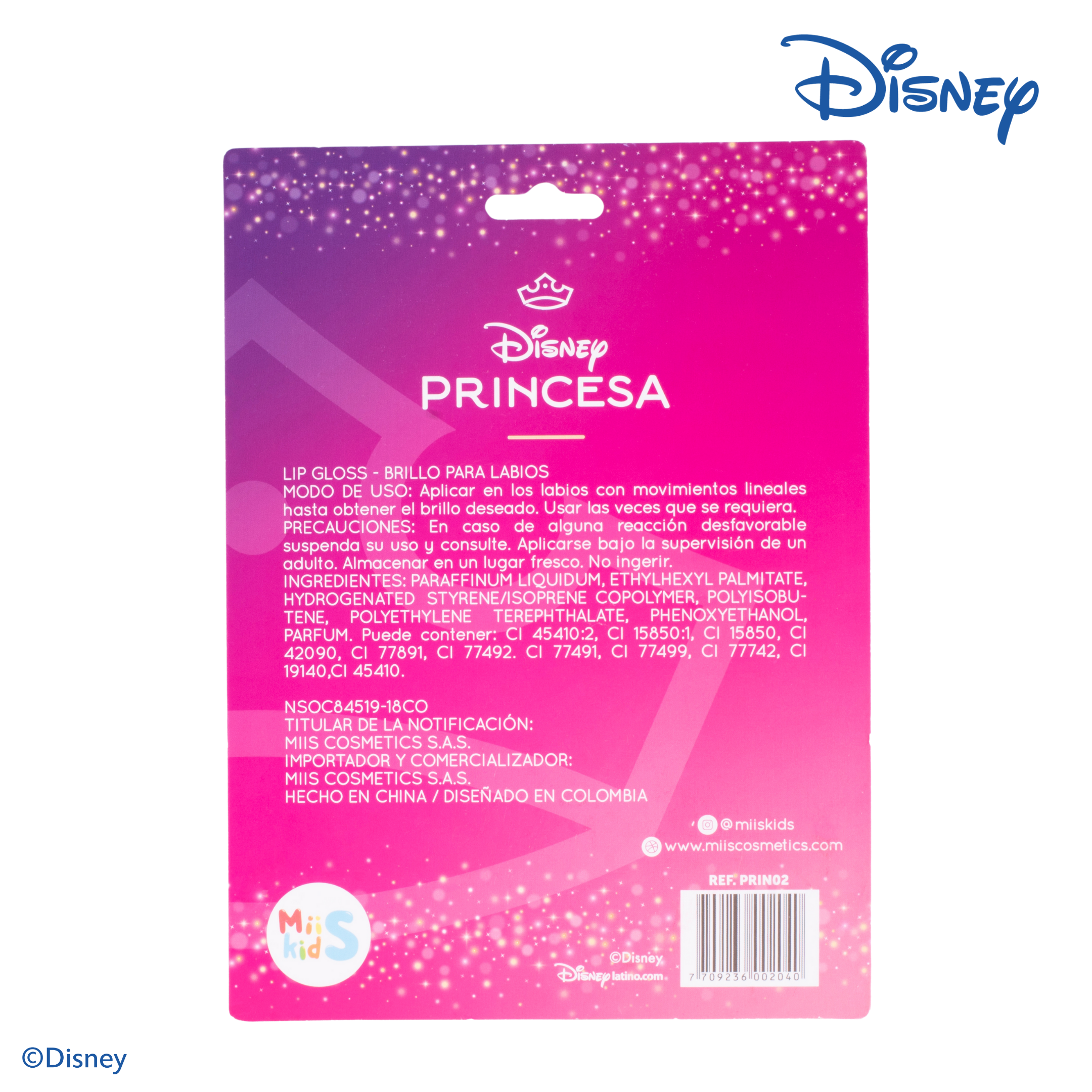 Set de brillos princesas