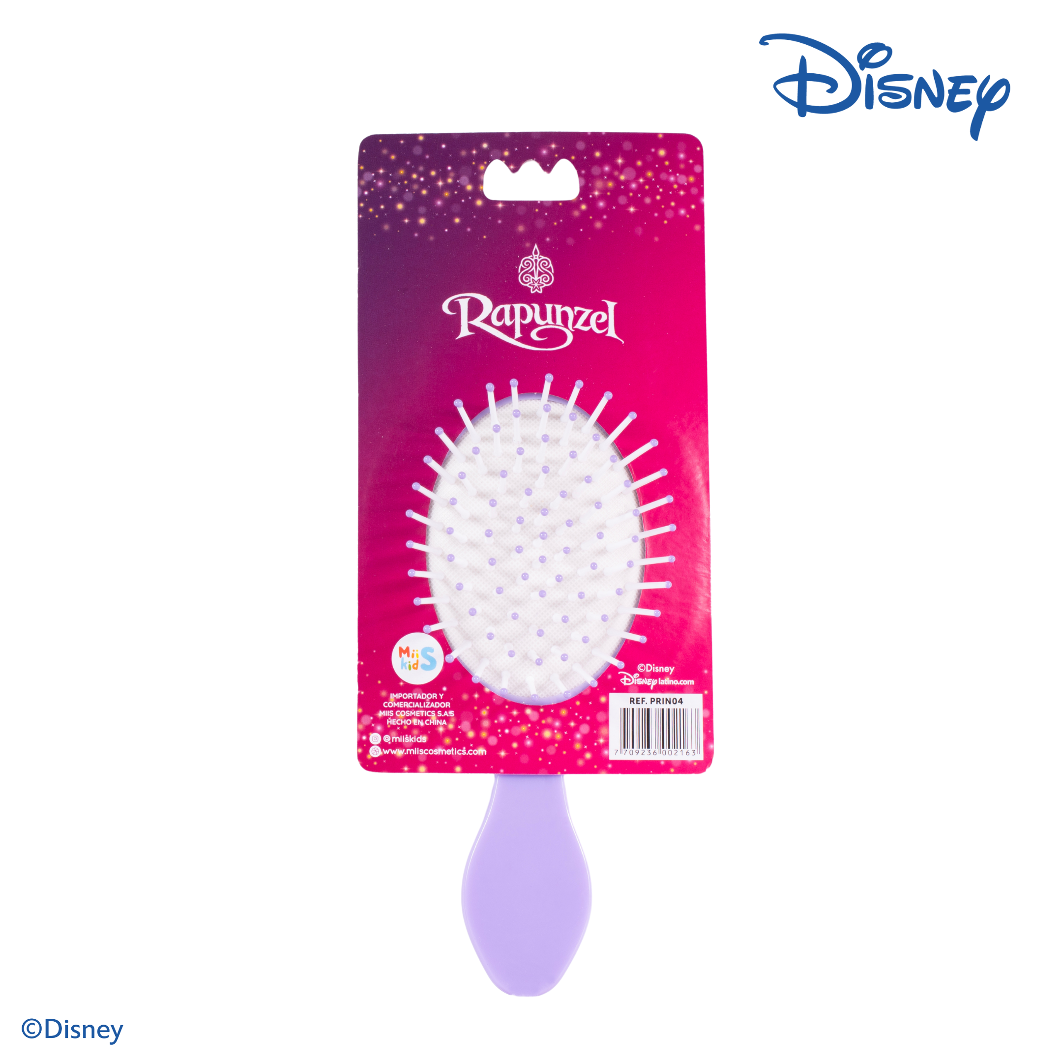 Cepillo corona Rapunzel