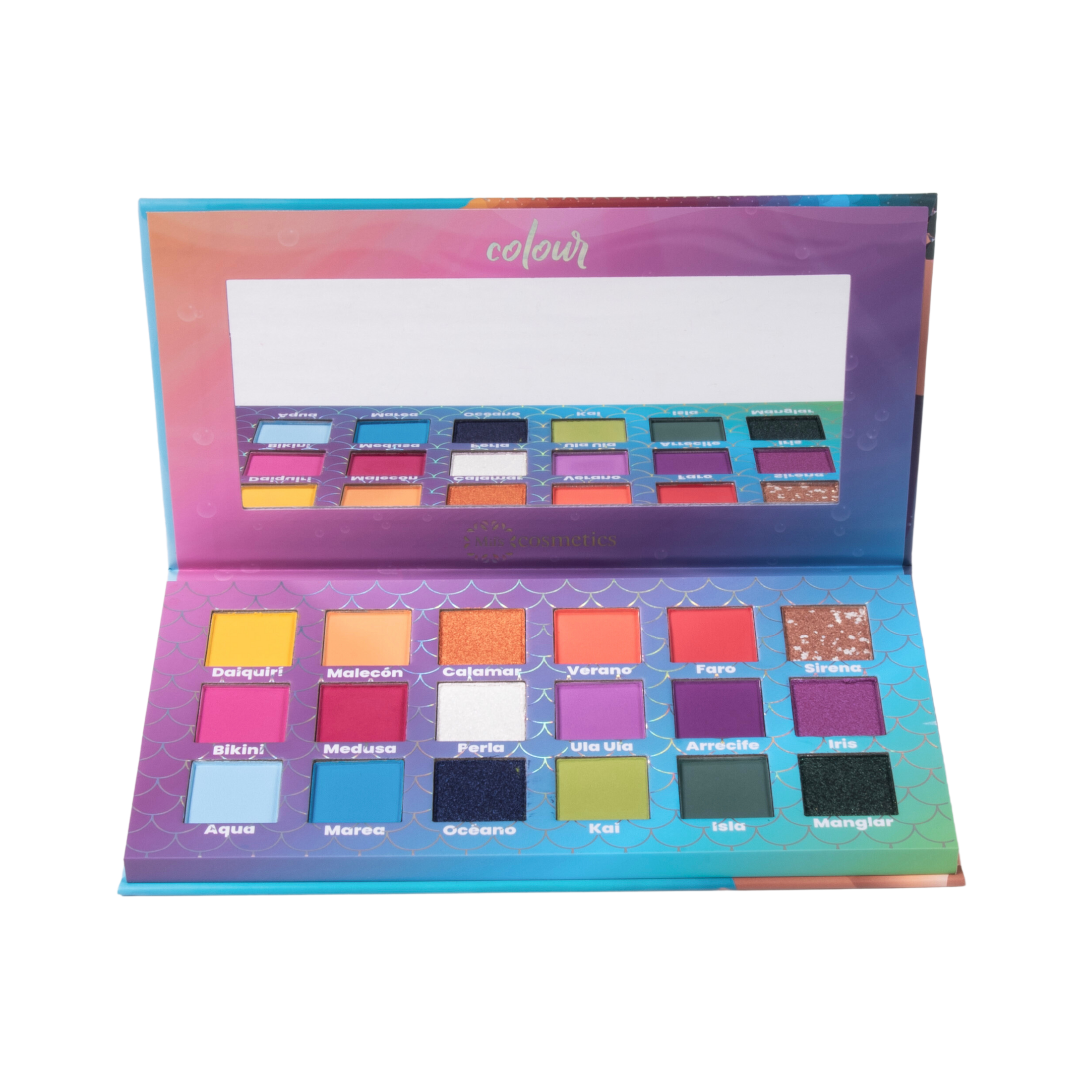 Paleta de sombras siren colour