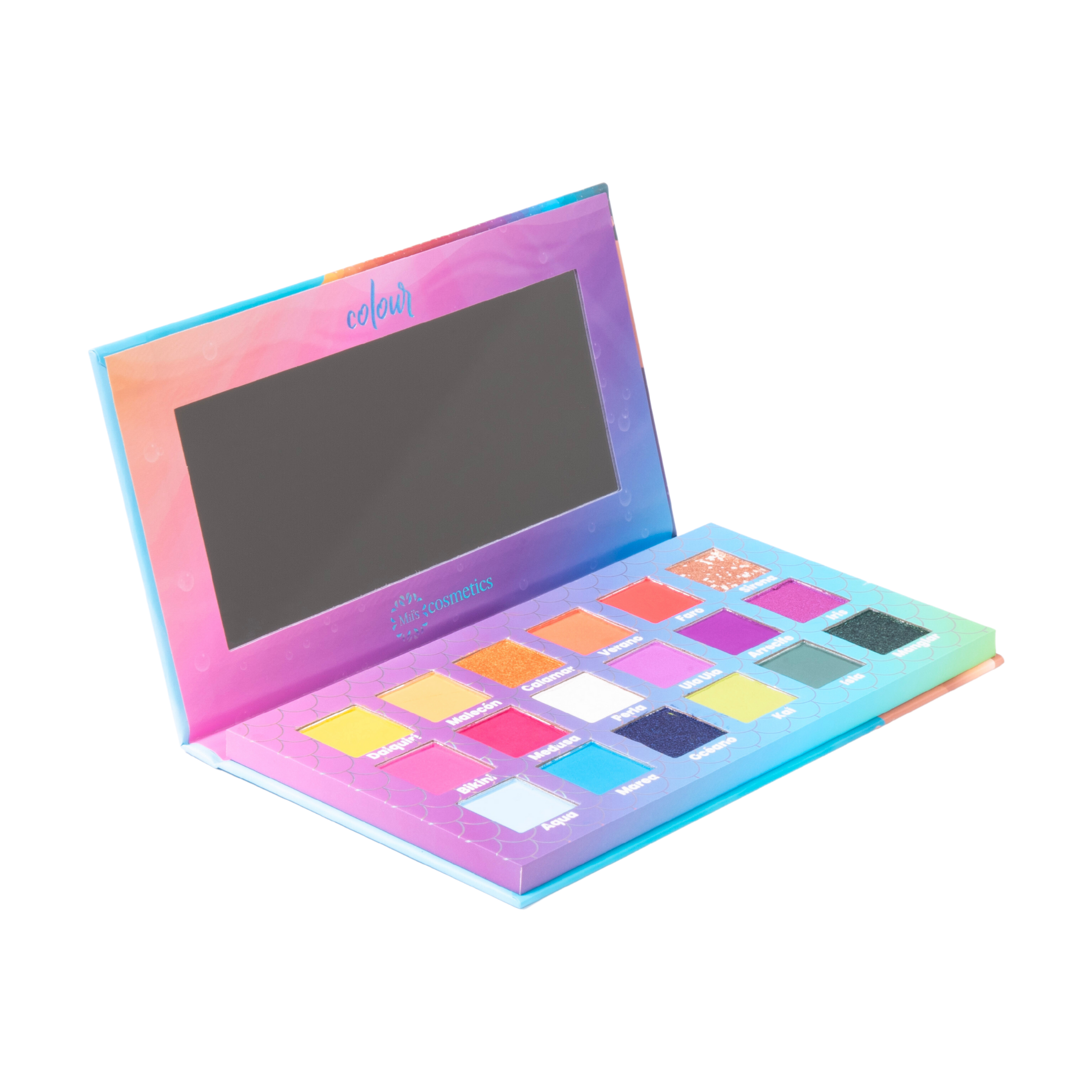 Paleta de sombras siren colour