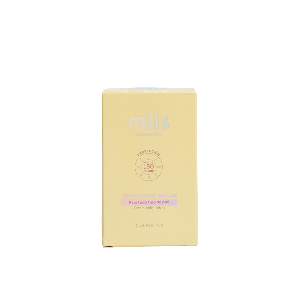 Protector Solar SPF 50 con Niacinamida – 50 g