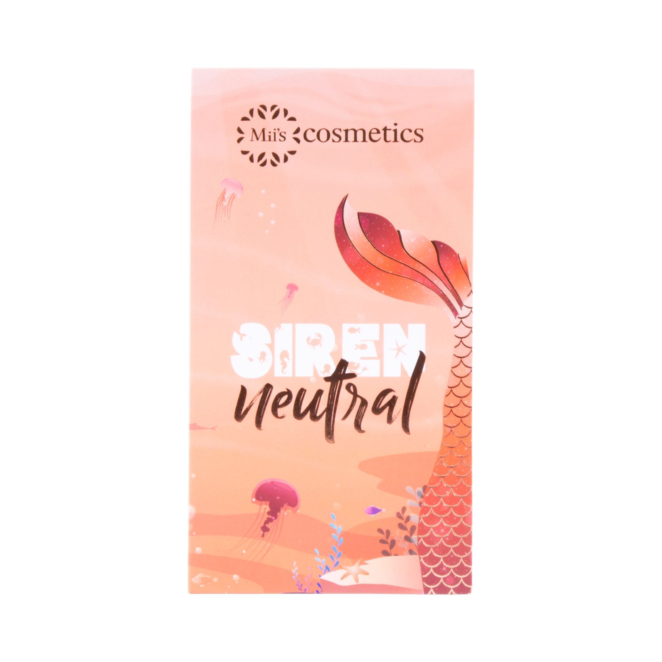 Paleta de sombras siren neutral