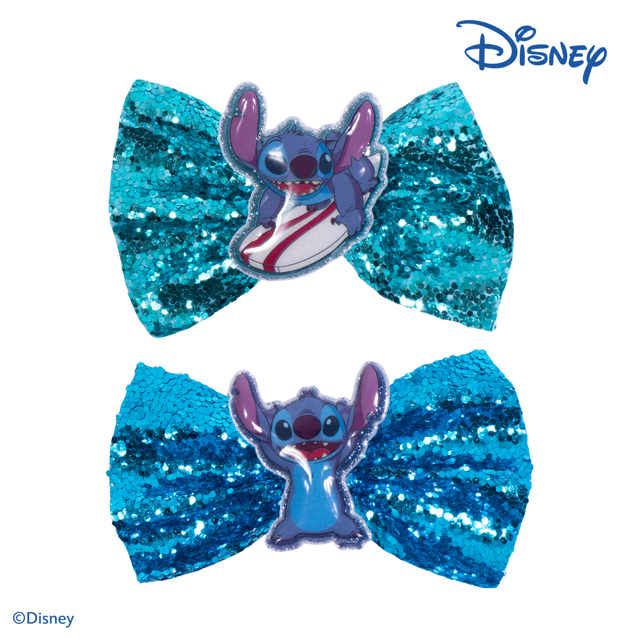 Bolso de accesorios para cabello x 10pcs Stitch