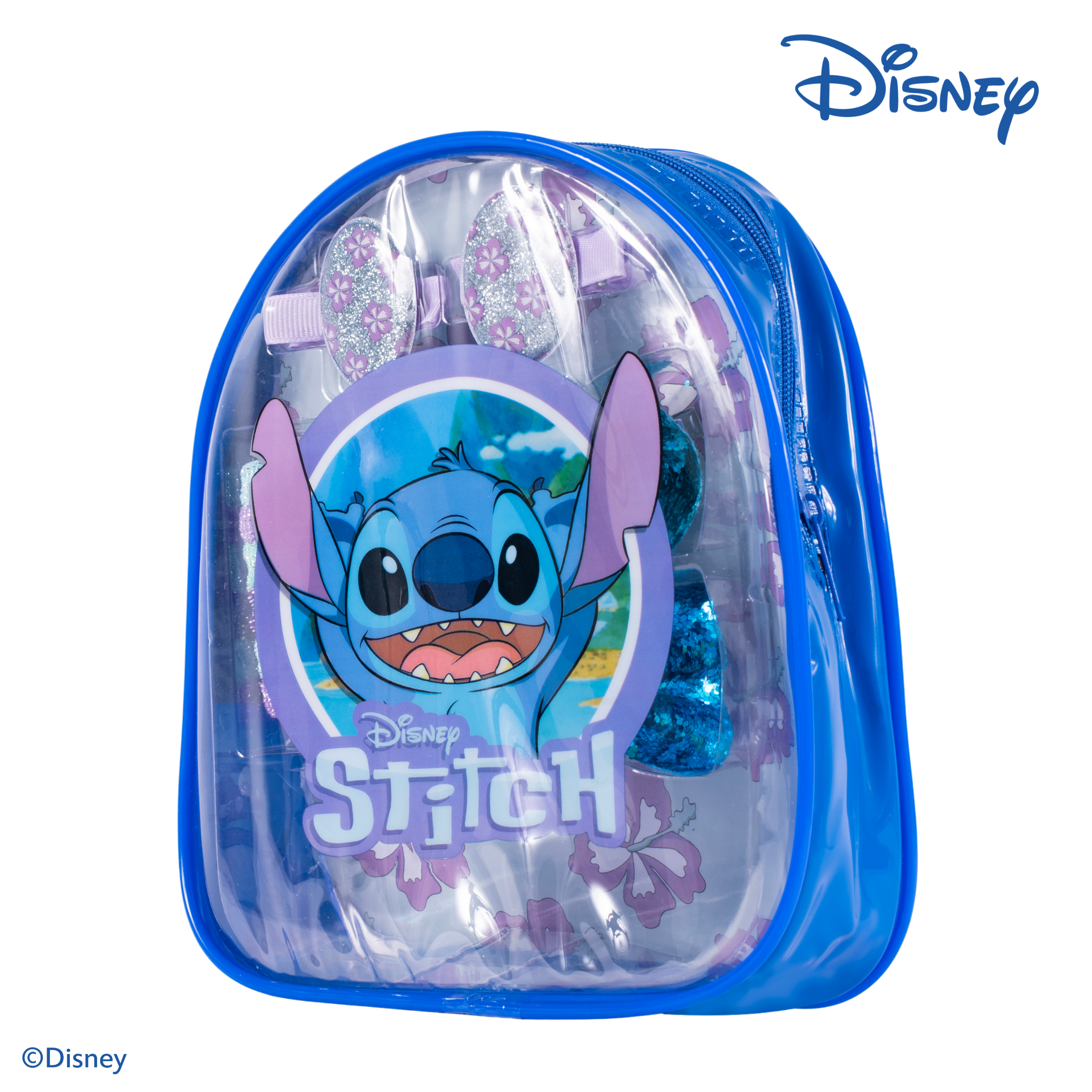 Bolso de accesorios para cabello x 10pcs Stitch