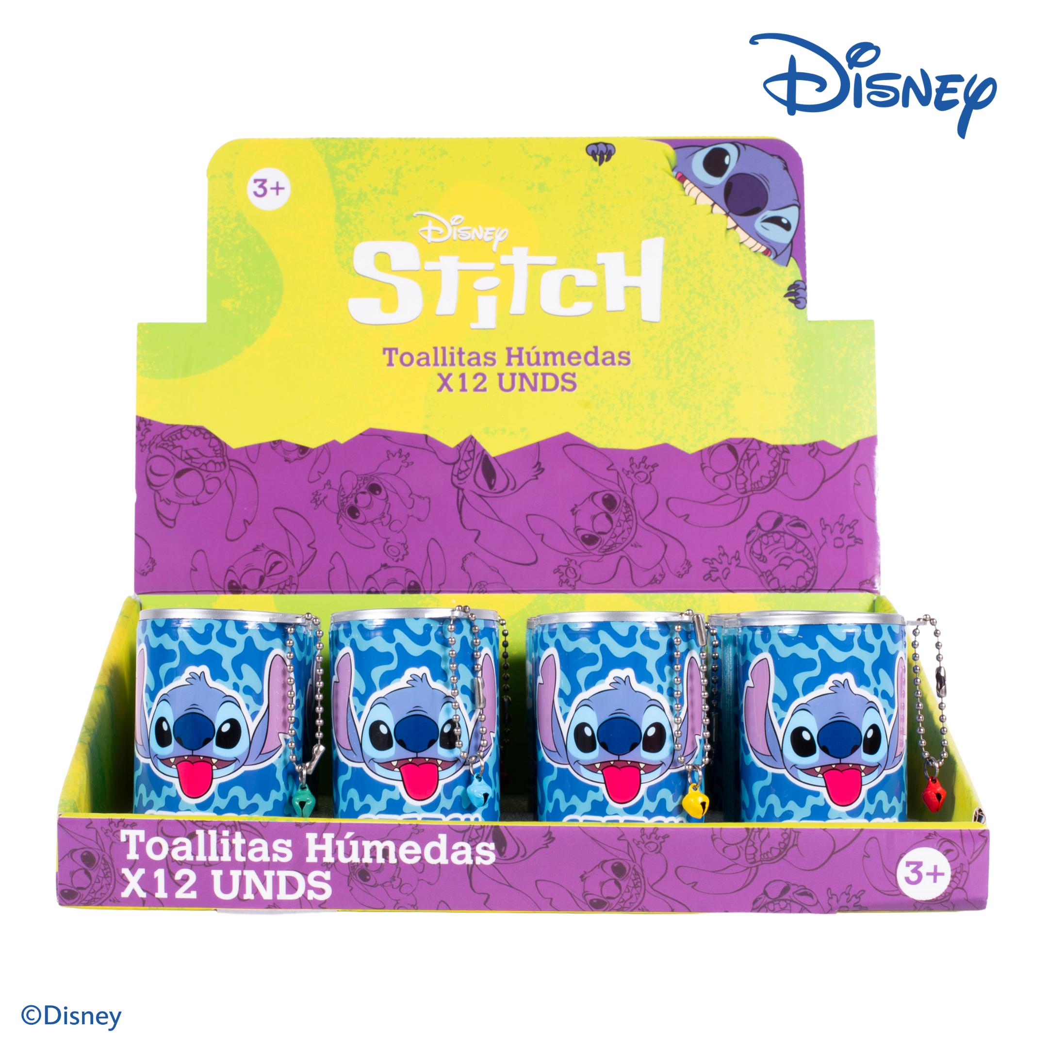 Toallitas humedas Stitch