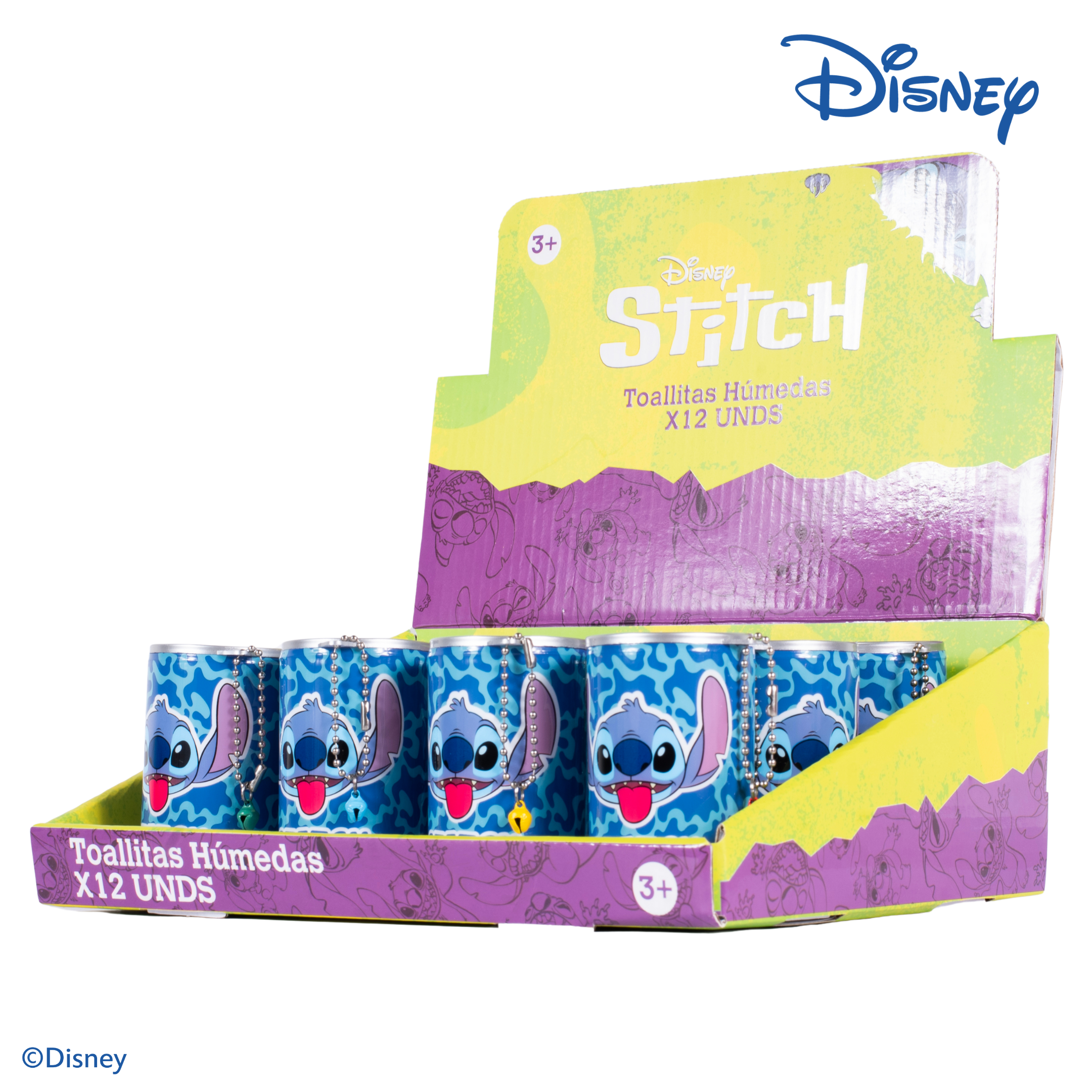 Toallitas humedas Stitch