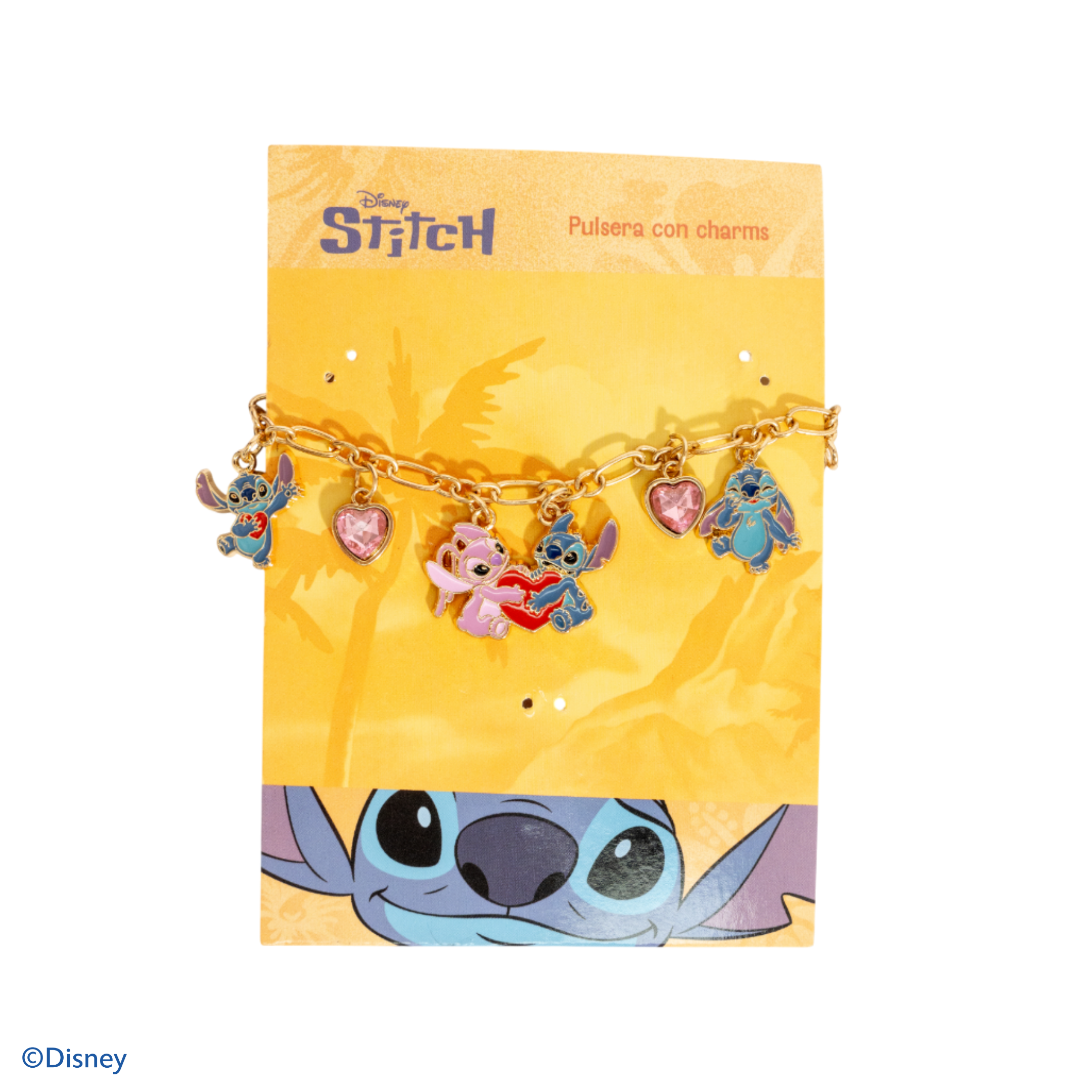 Pulsera Stitch con charms