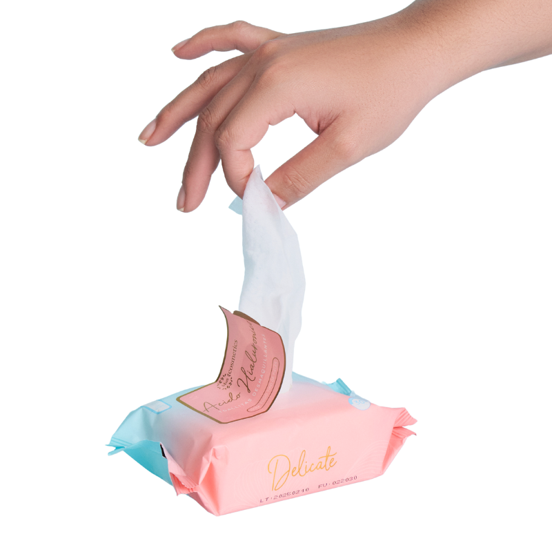 Toallitas desmaquillantes x 30 ácido hialurónico